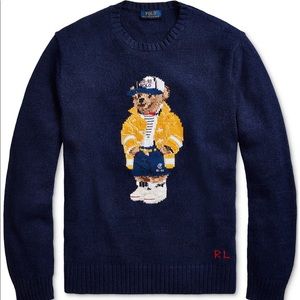 P. R. L. CP-93 BEAR SWEATER